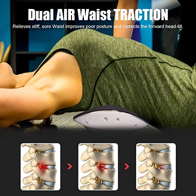 Lumbar Traction Waist Massager