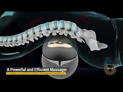 Portable Electric Lumbar Traction Waist Massager