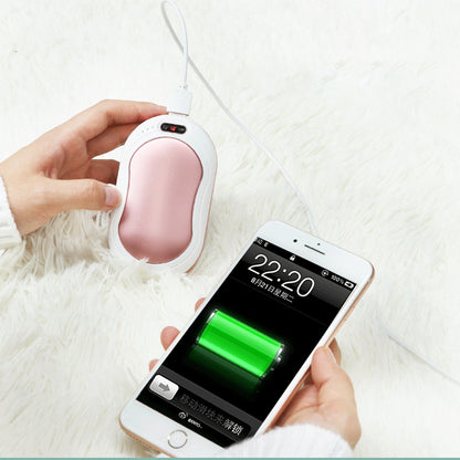 Hand warmer Rechargeable USB greenaty