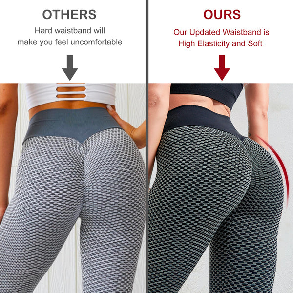 Bubble Textured Yoga Pants